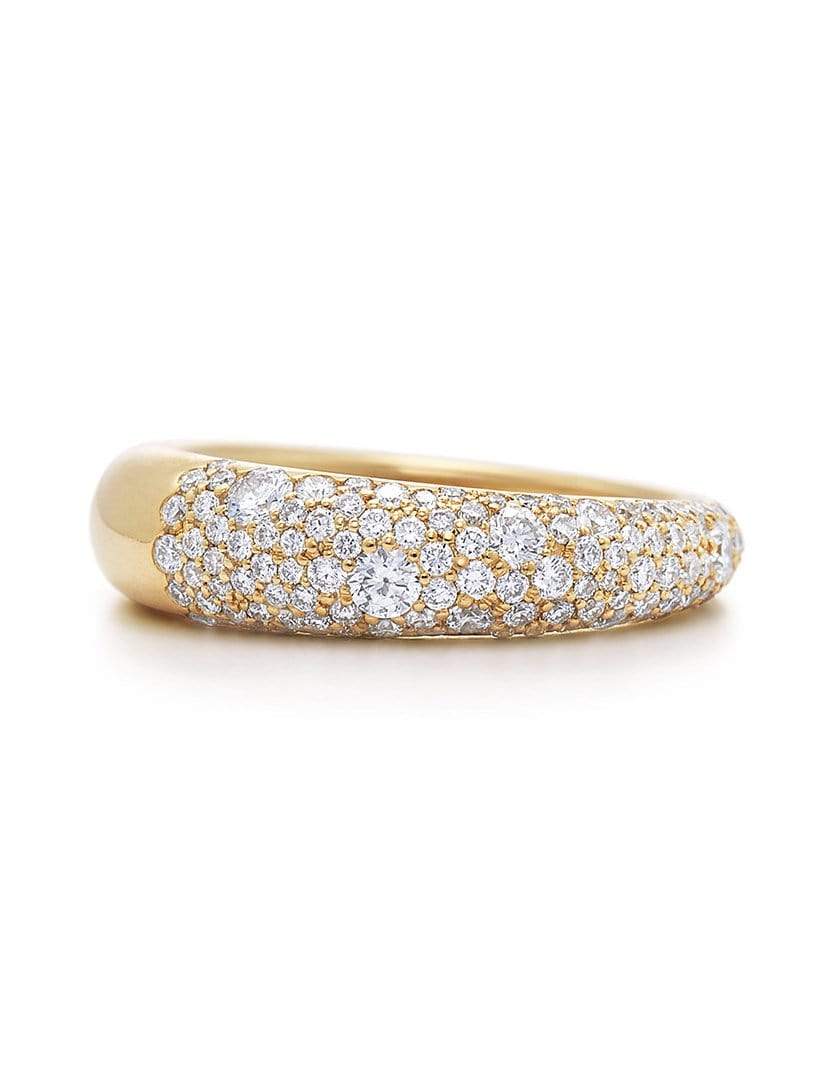 KWIAT-Cobblestone Diamond Pave Ring-YELLOW GOLD