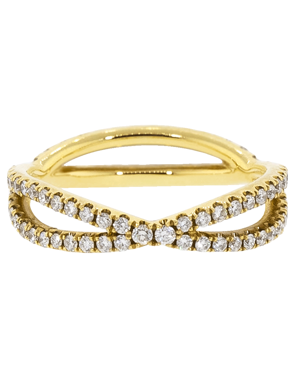 KWIAT-Fidelity Collection Diamond Pave Ring-YELLOW GOLD