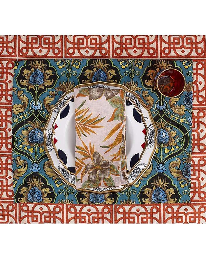 LA DOUBLEJ-Dinner Napkin Set-POLINESI