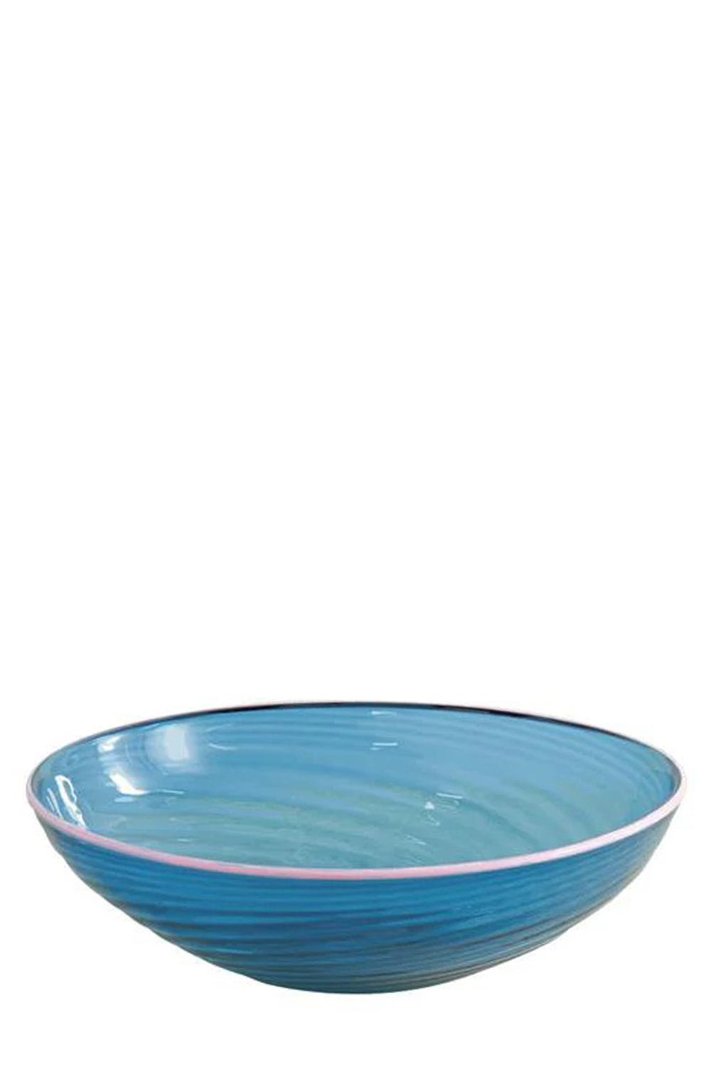 LA DOUBLEJ-Murano Glass Bowl - Blue-BLUE