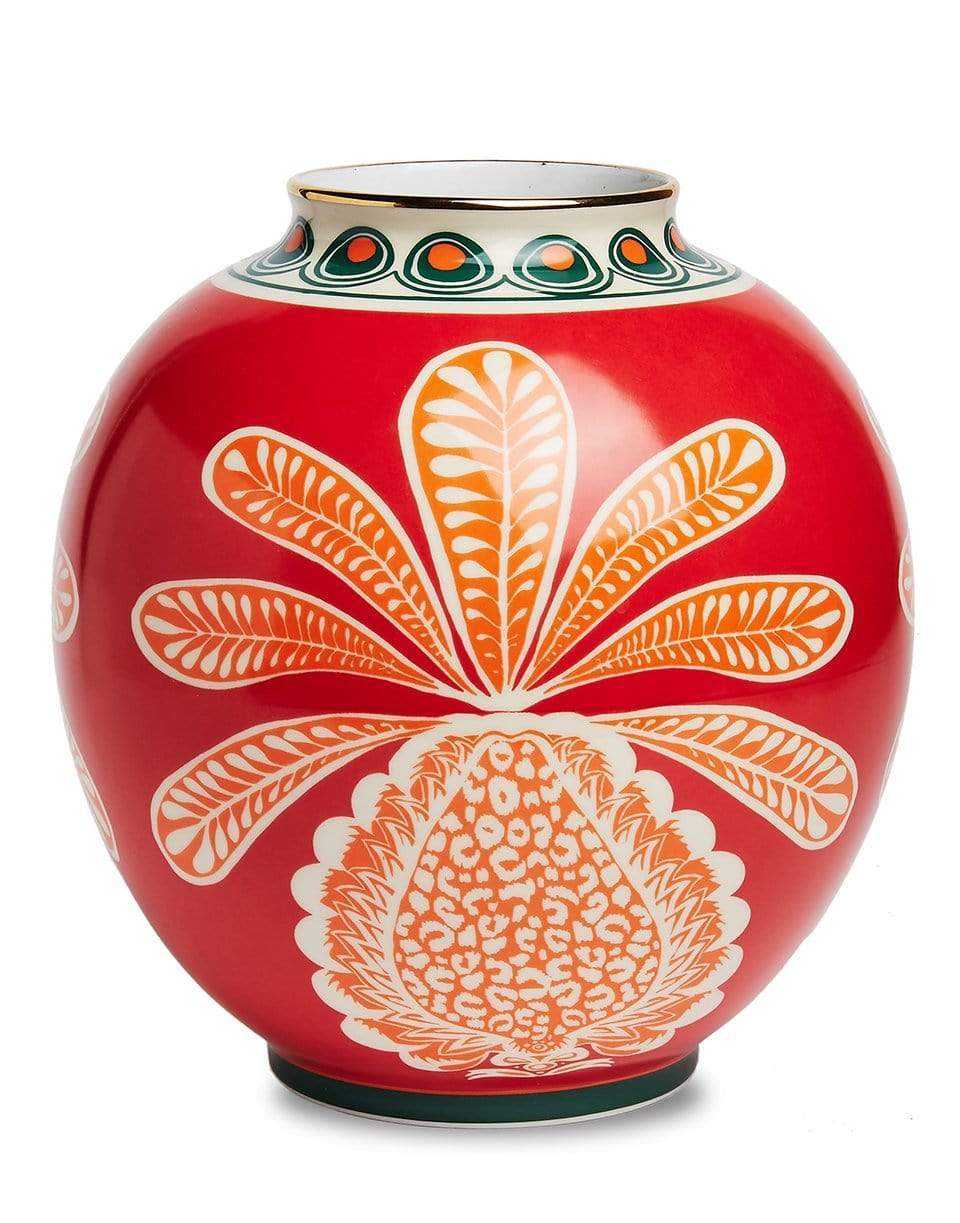LA DOUBLEJ-Bubble Vase - Big Pineapple Bordeaux-BORDEAUX