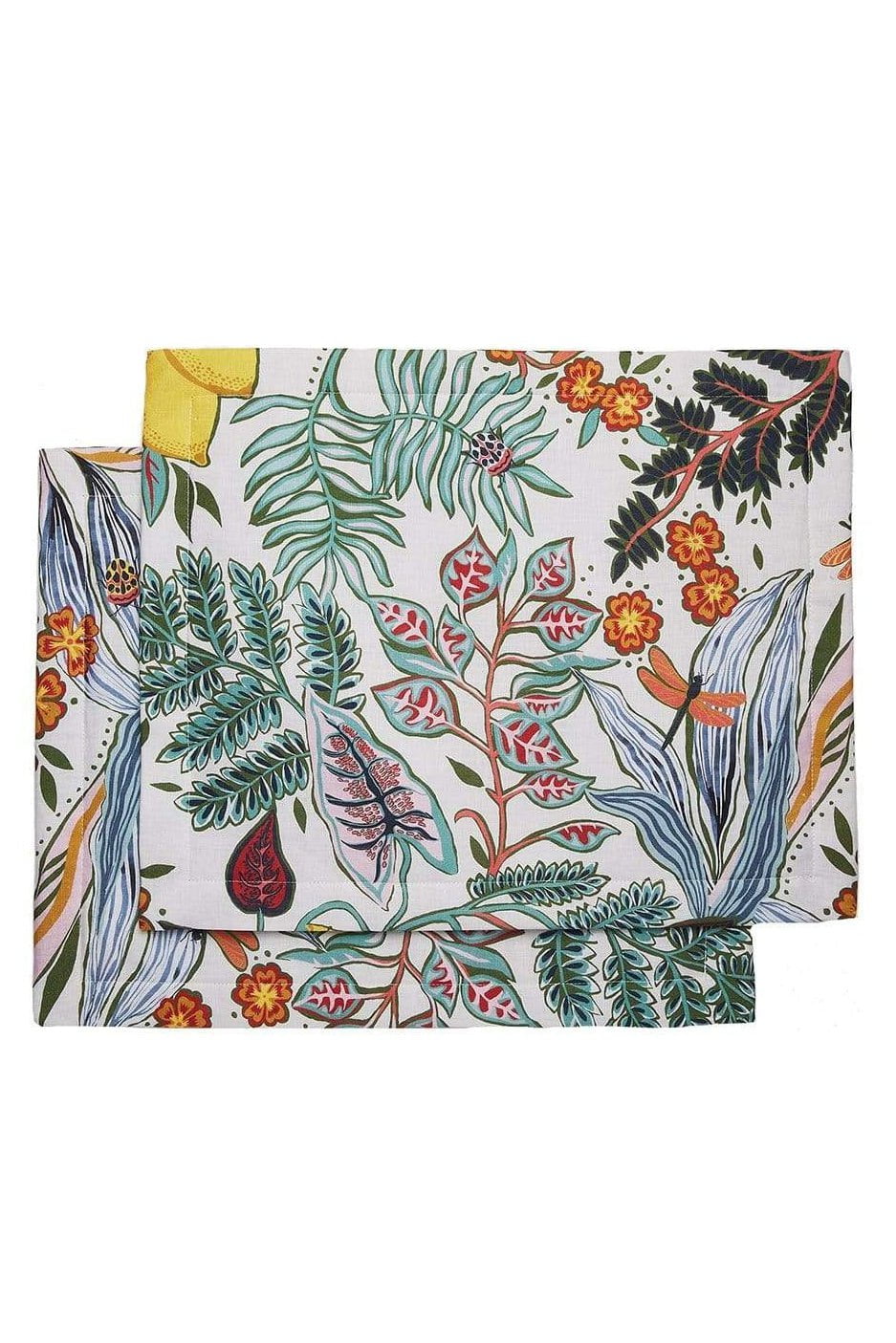LA DOUBLEJ-Tablemat Set Of 2 - Botanical-BOTANIC