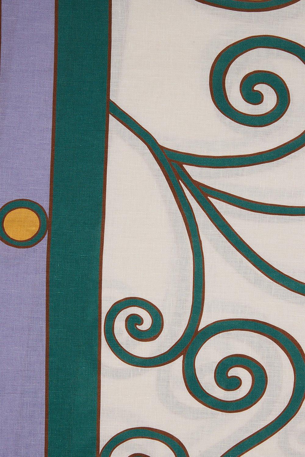 LA DOUBLEJ-Medium Tablecloth - Cortile Lilac-CORTLILA
