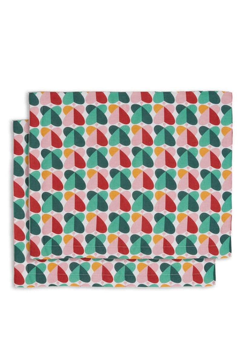 LA DOUBLEJ-Tablemat Set Of 2 - Farfalle-FARFALLE