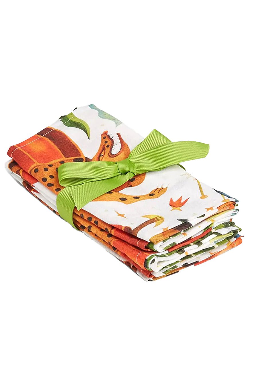 LA DOUBLEJ-Large Napkin Set of 6 - Junglebook-JNGLBOOK