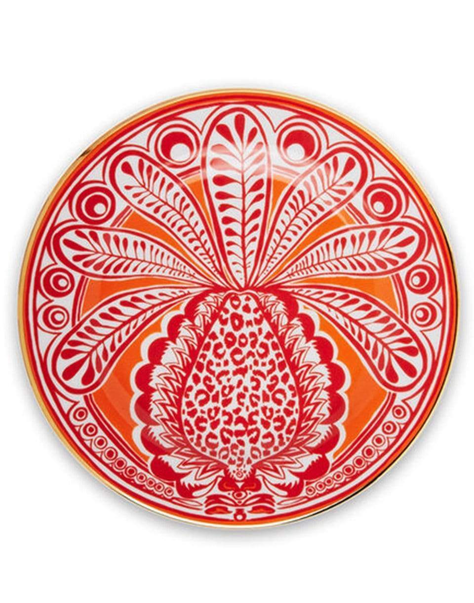 LA DOUBLEJ-Dessert Plates Set Of 6 - Pineapple Mix-MULTI