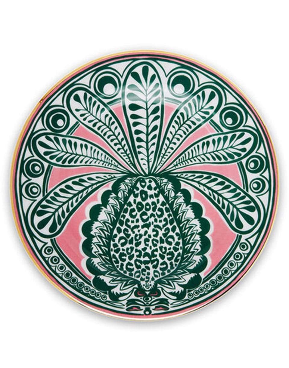 LA DOUBLEJ-Dessert Plates Set Of 6 - Pineapple Mix-MULTI