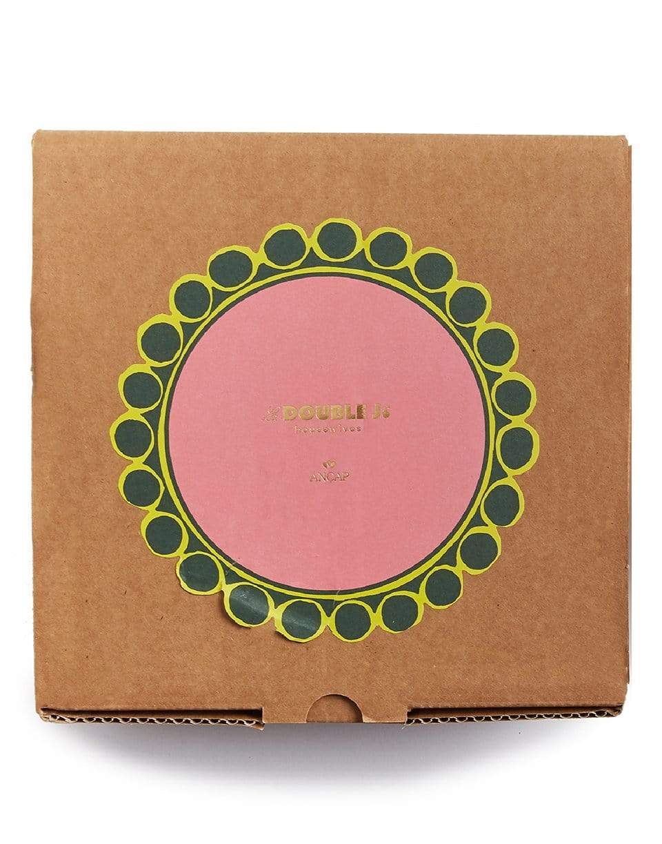 LA DOUBLEJ-Dessert Plates Set Of 6 - Pineapple Mix-MULTI