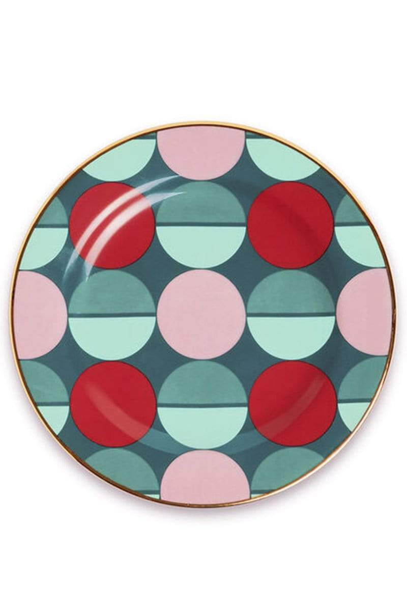 LA DOUBLEJ-Dessert Plates Set Of 6 - Slinky-MULTI