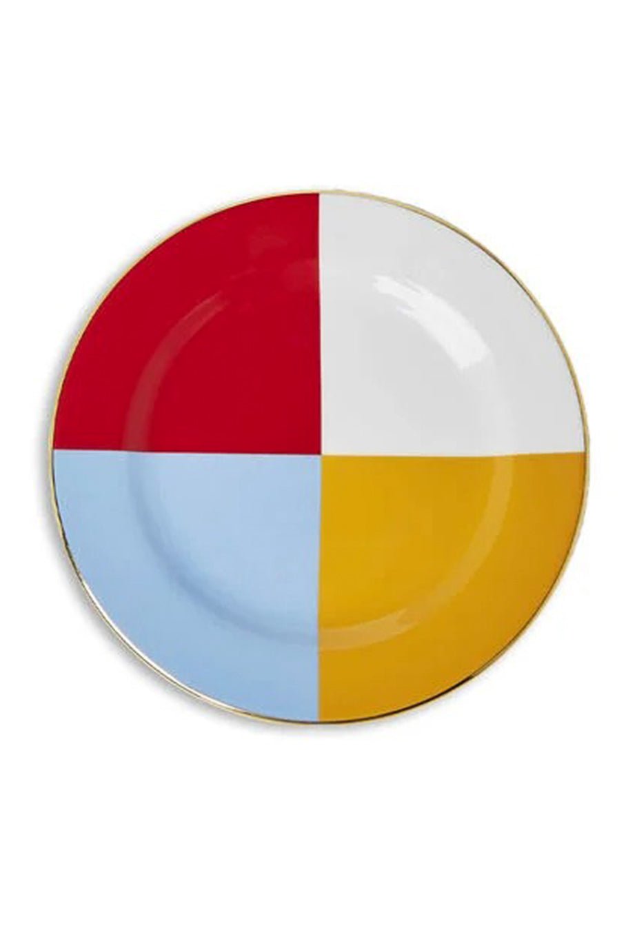 LA DOUBLEJ-Set of 6 Dessert Plates - Multi-MULTI