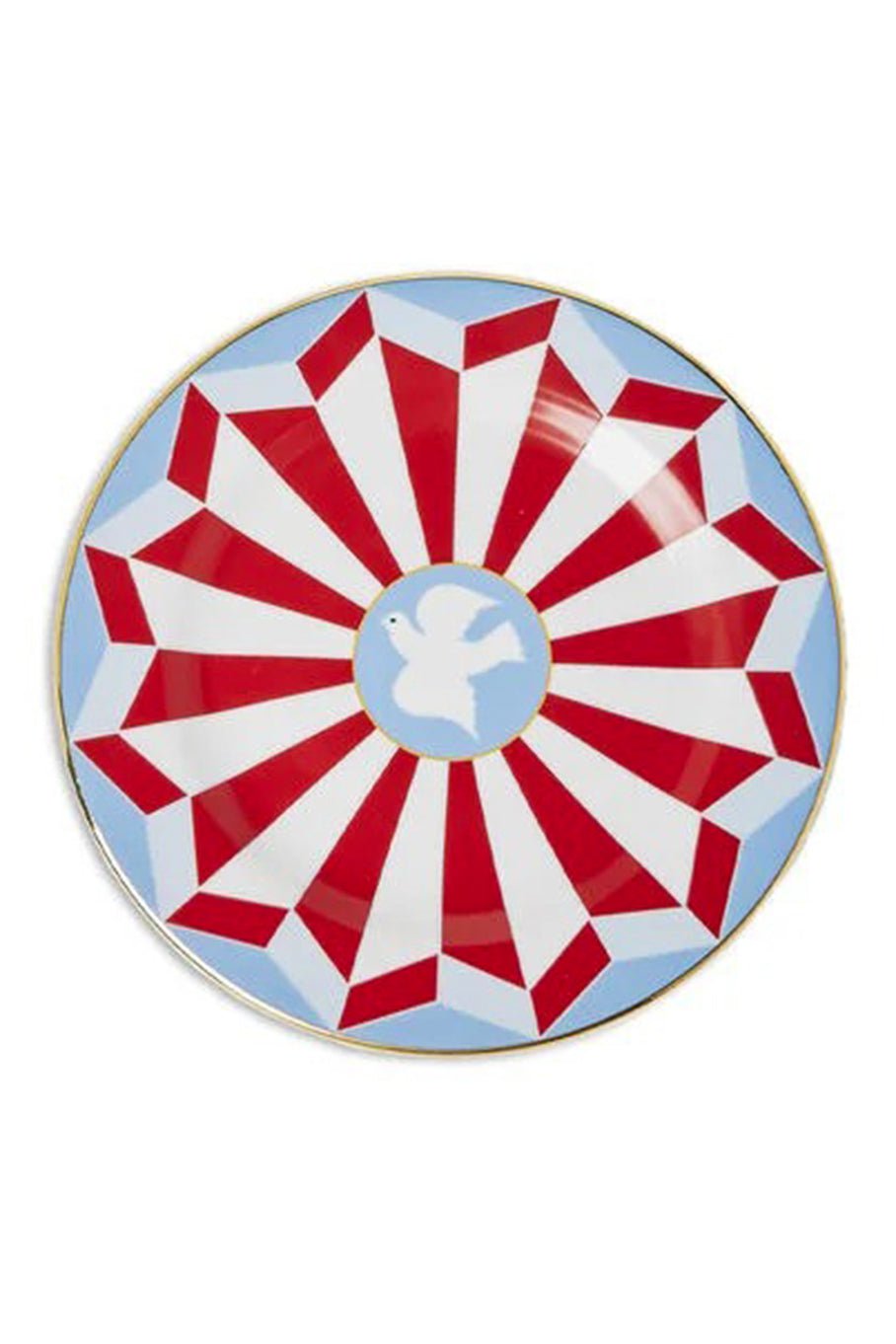 LA DOUBLEJ-Set of 6 Dessert Plates - Multi-MULTI