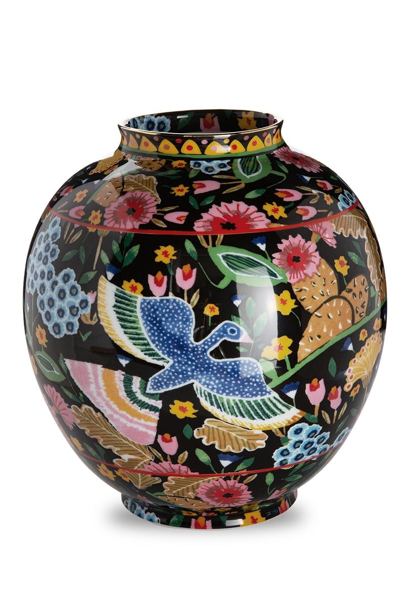 LA DOUBLEJ-Big Bubble Vase - Nero-NERO