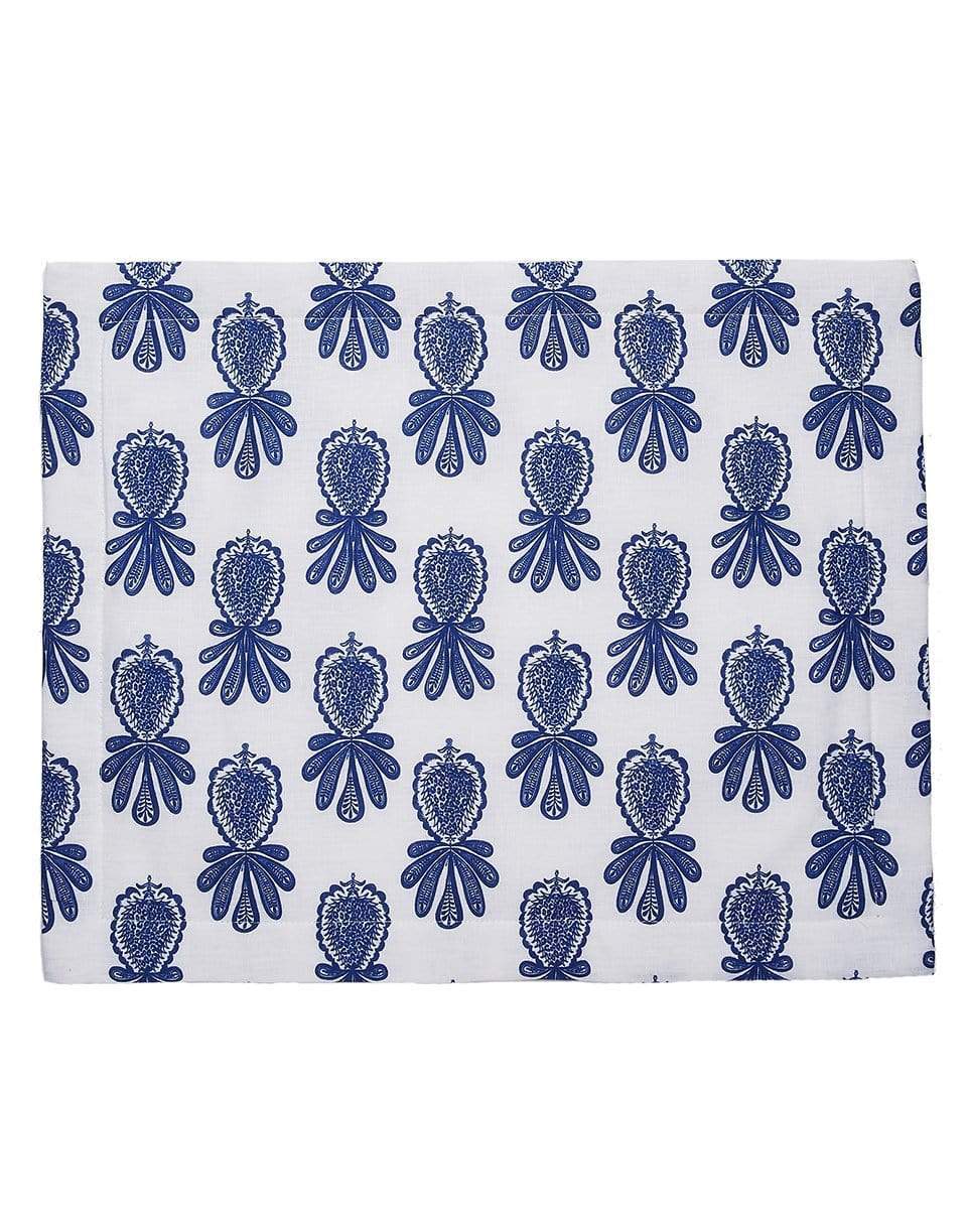 LA DOUBLEJ-Tablemat Set Of 2 - Pineapple Blu-PINEBLU