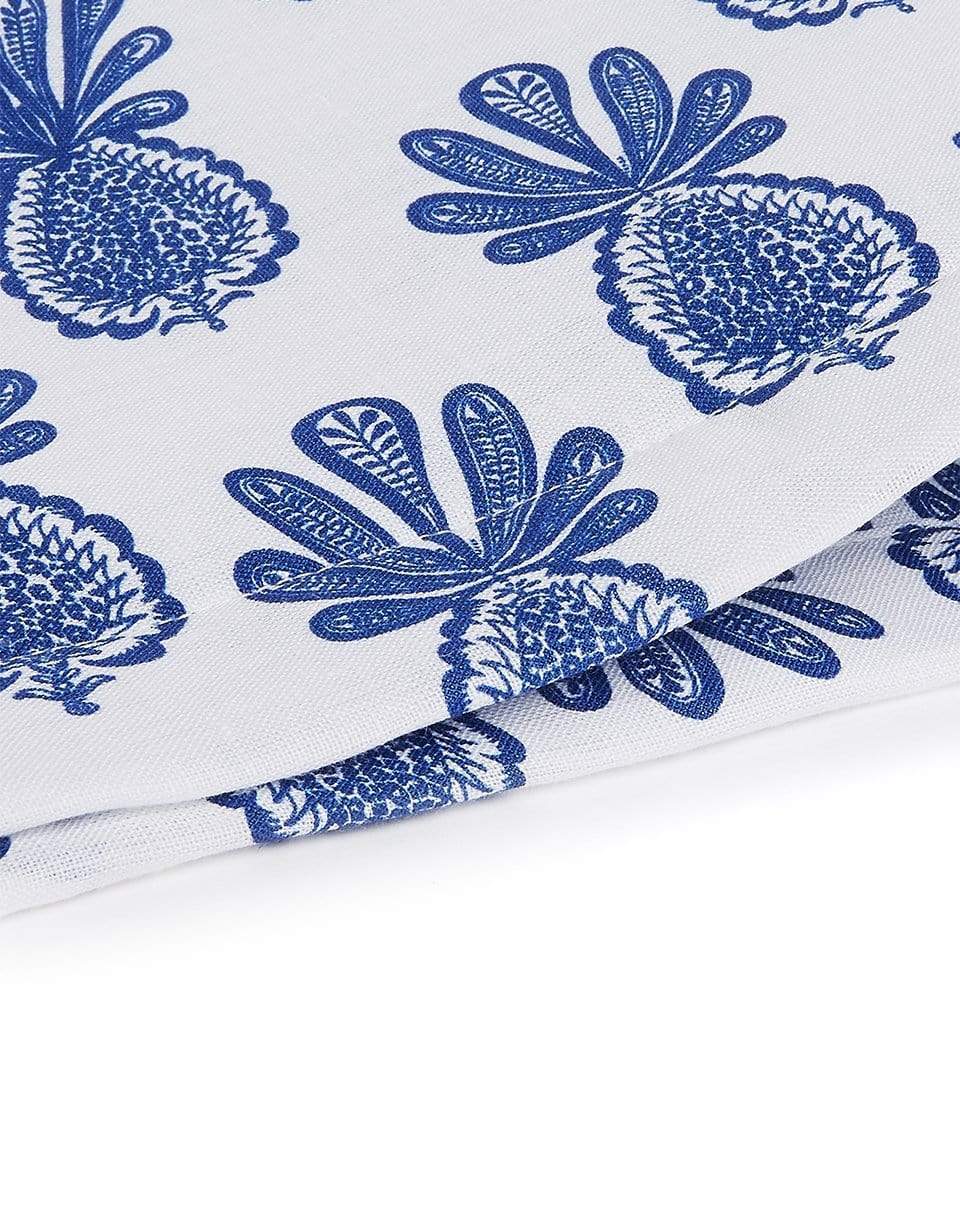 LA DOUBLEJ-Tablemat Set Of 2 - Pineapple Blu-PINEBLU