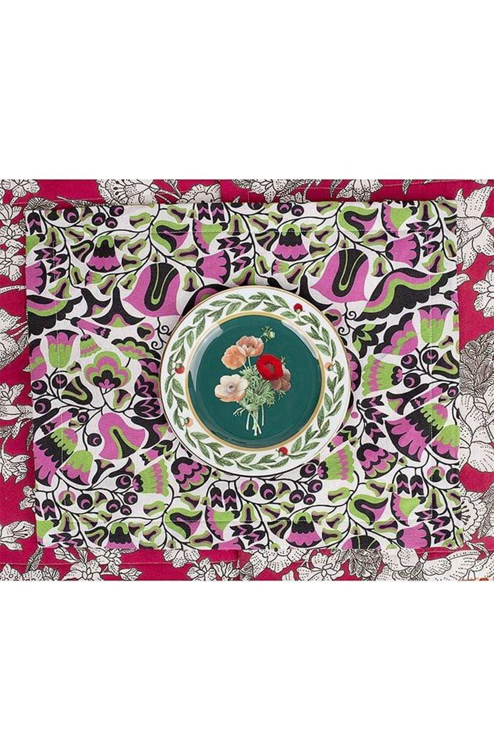 LA DOUBLEJ-Dessert Plate Set of 2-POSIE
