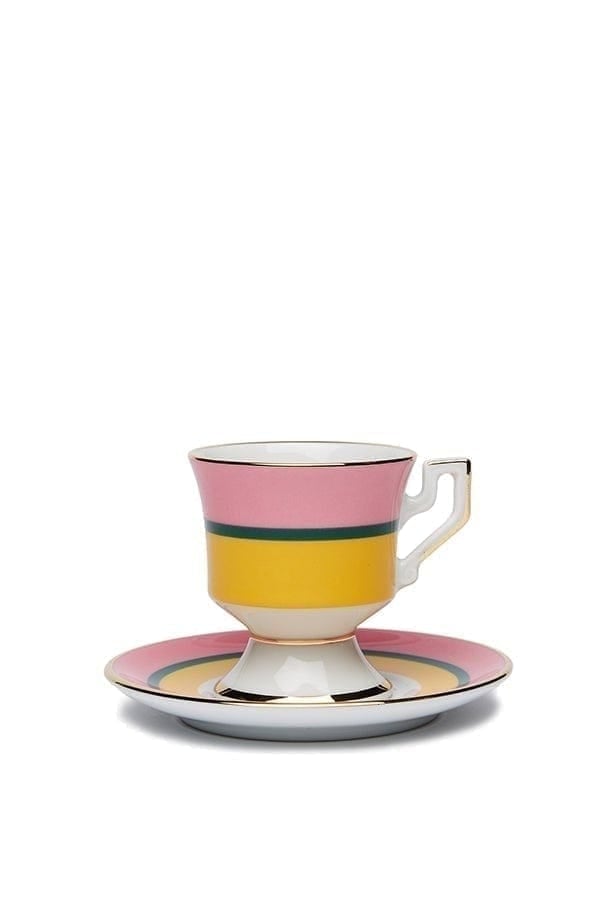 LA DOUBLEJ-Espresso Cup Set Of 4-RAINBOW