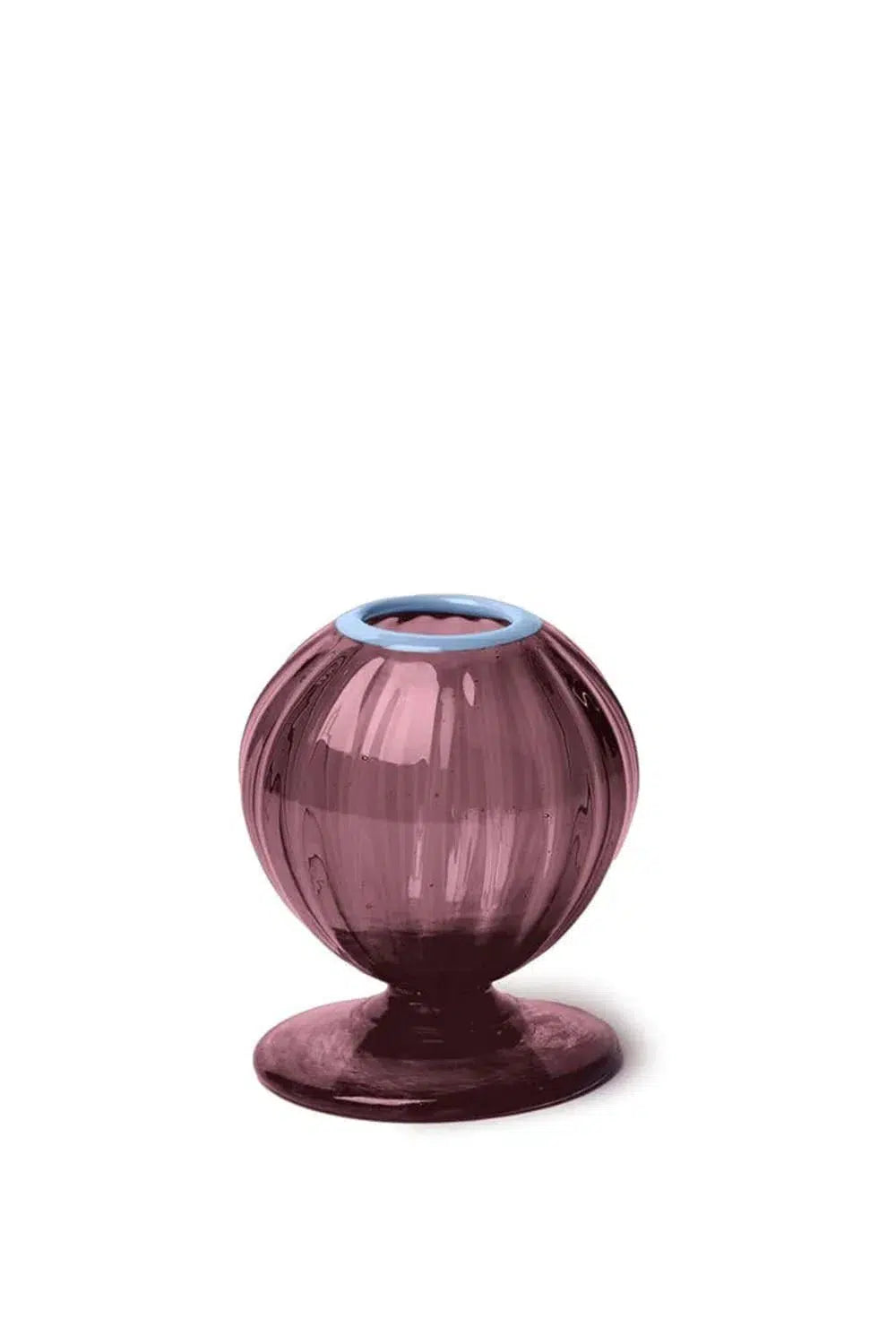 LA DOUBLEJ-Murano Glass Onion - Violet-VIOLET