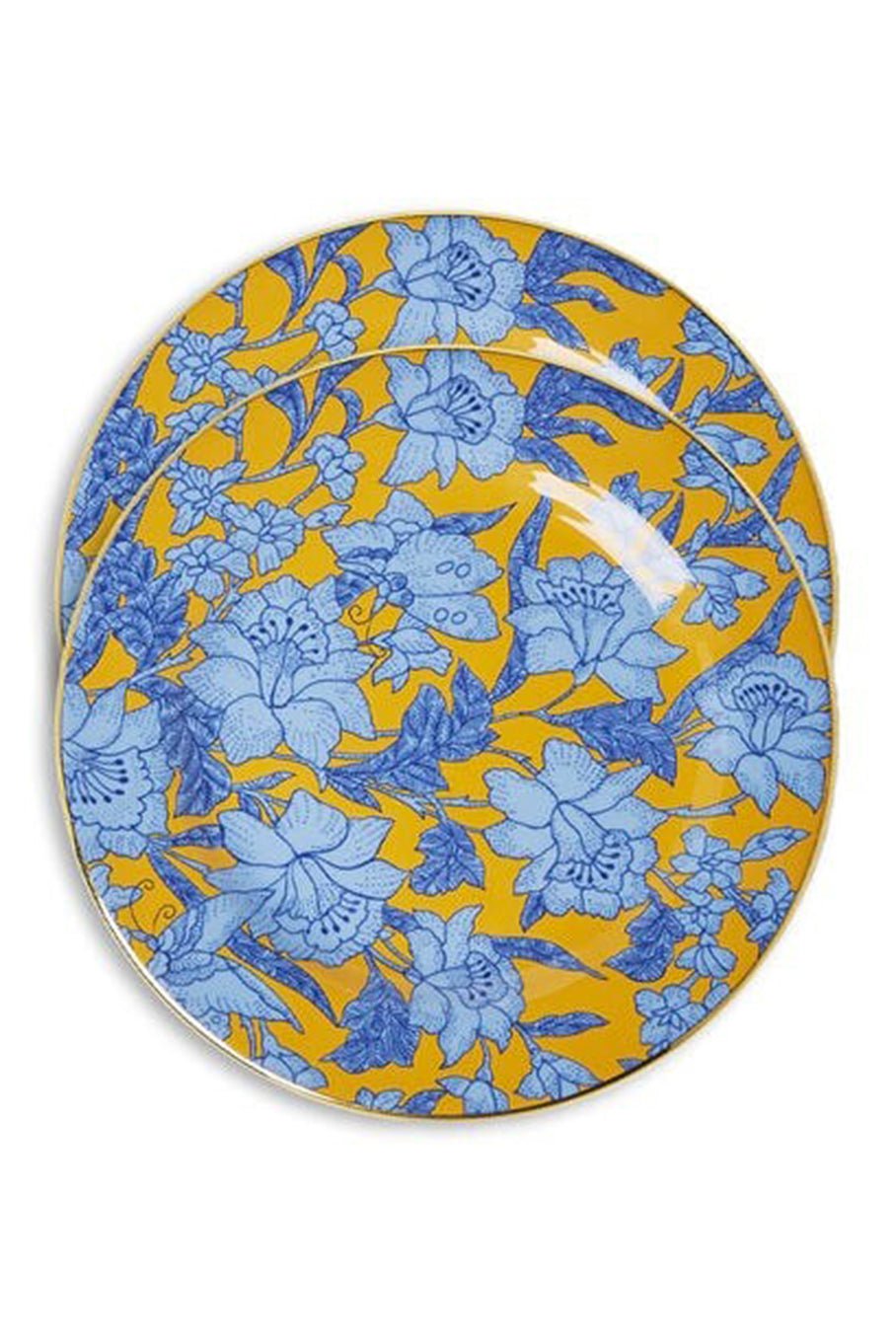 LA DOUBLEJ-Dessert Plates Set of 2 - Lilium-ZAFERANO