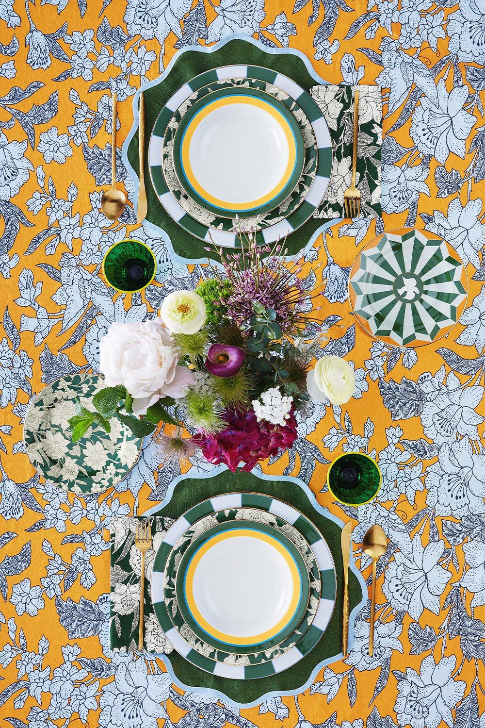 LA DOUBLEJ-Large Tablecloth - Lilium-ZAFERANO