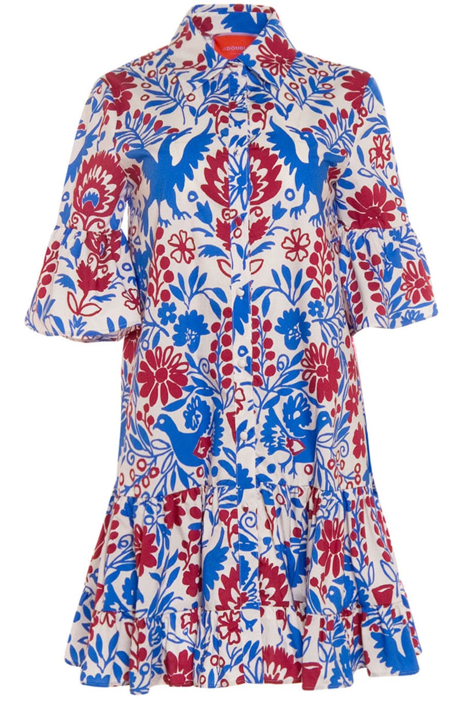LA DOUBLEJ-Choux Dress - Blue-
