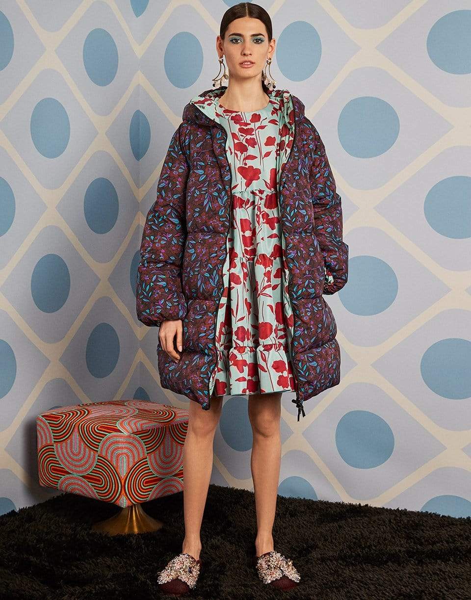 LA DOUBLEJ-Devon Short Curly Swing Dress-
