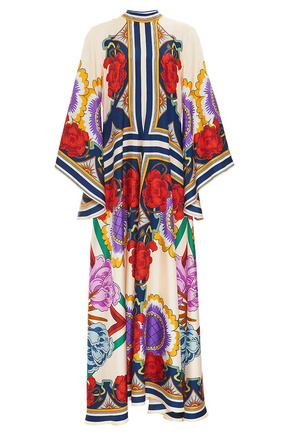 LA DOUBLEJ-Magnifico Dress - Foulard Liberty-