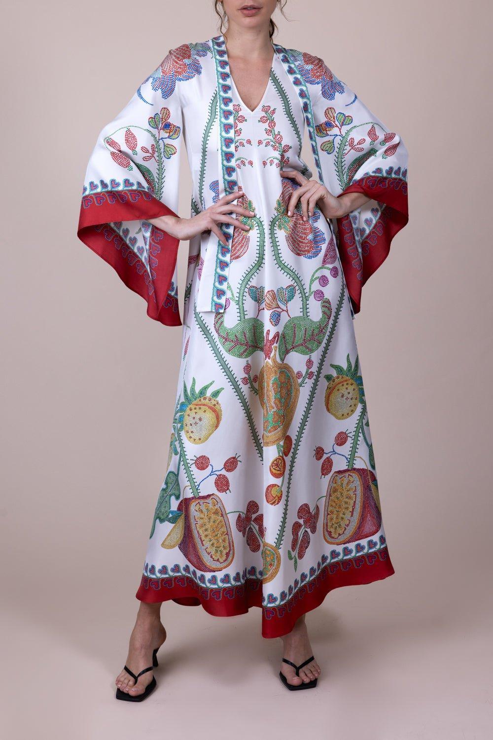 LA DOUBLEJ-Magnifico Dress - Grenadilla Placée-