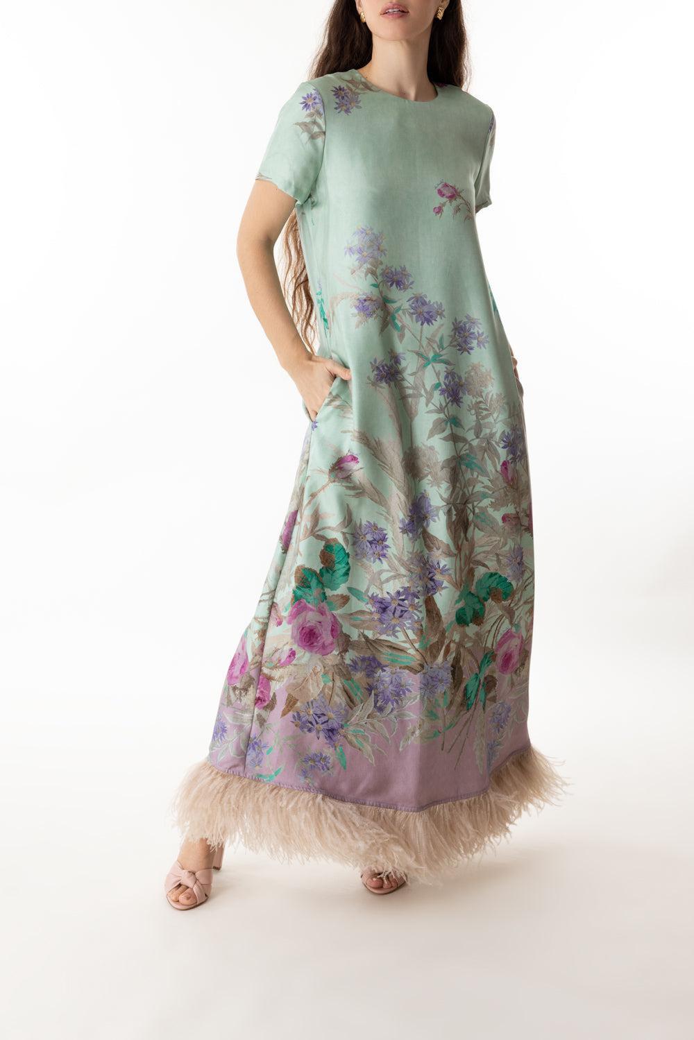 SWING DRESS - HEATH FEATHERS-HEATHPLC-XS-CLOTHINGDRESSCASUAL-LA DOUBLEJ