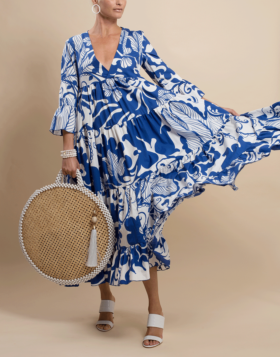 LA DOUBLEJ-Silk Twill Jennifer Jane Dress-