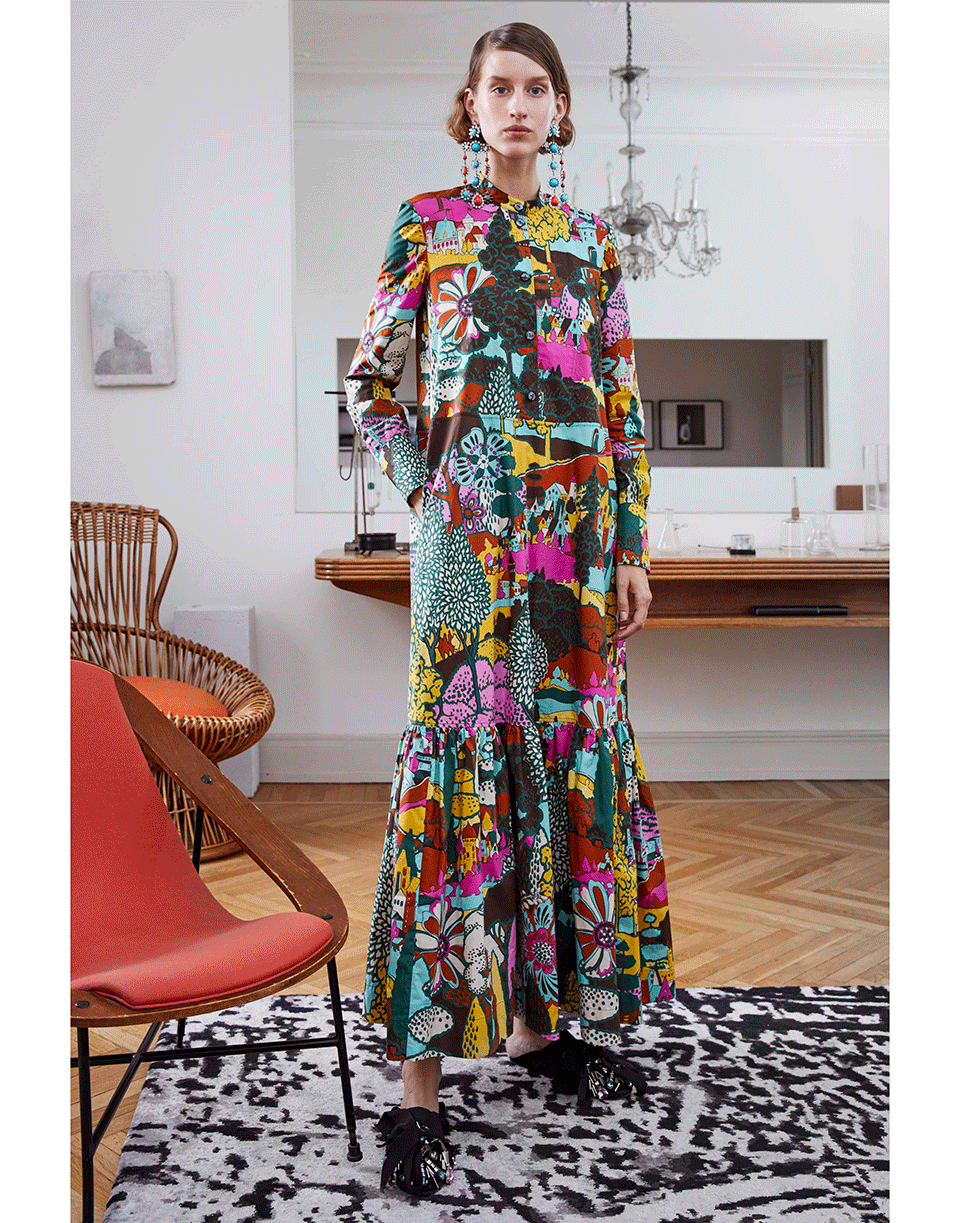 LA DOUBLEJ-Maxi Shirt Dress-