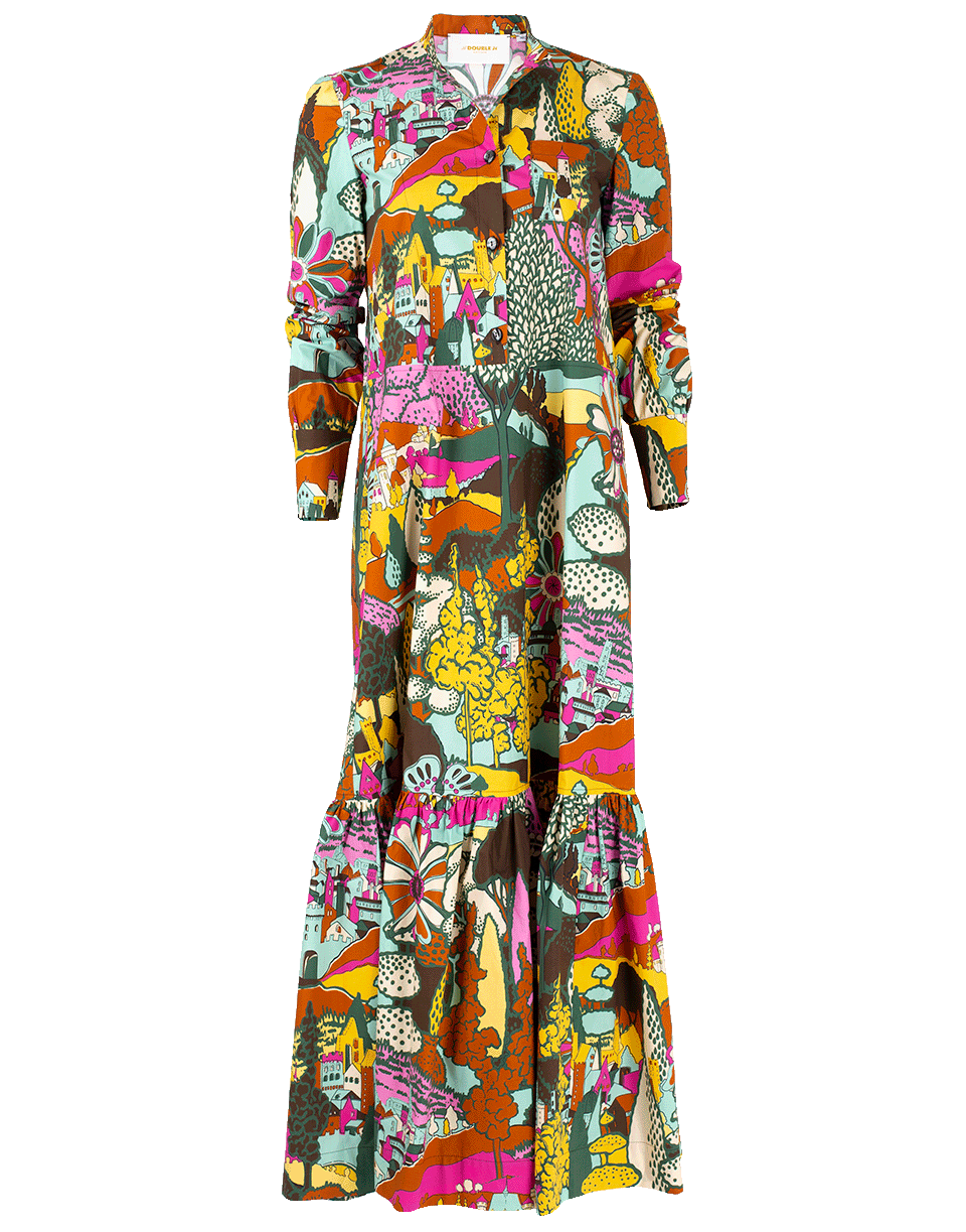 LA DOUBLEJ-Maxi Shirt Dress-