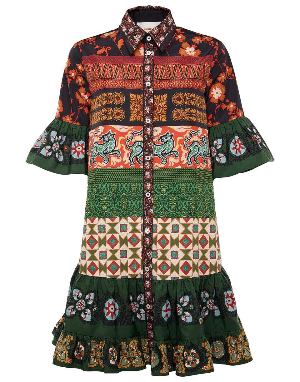 LA DOUBLEJ-Patchwork Choux Dress-