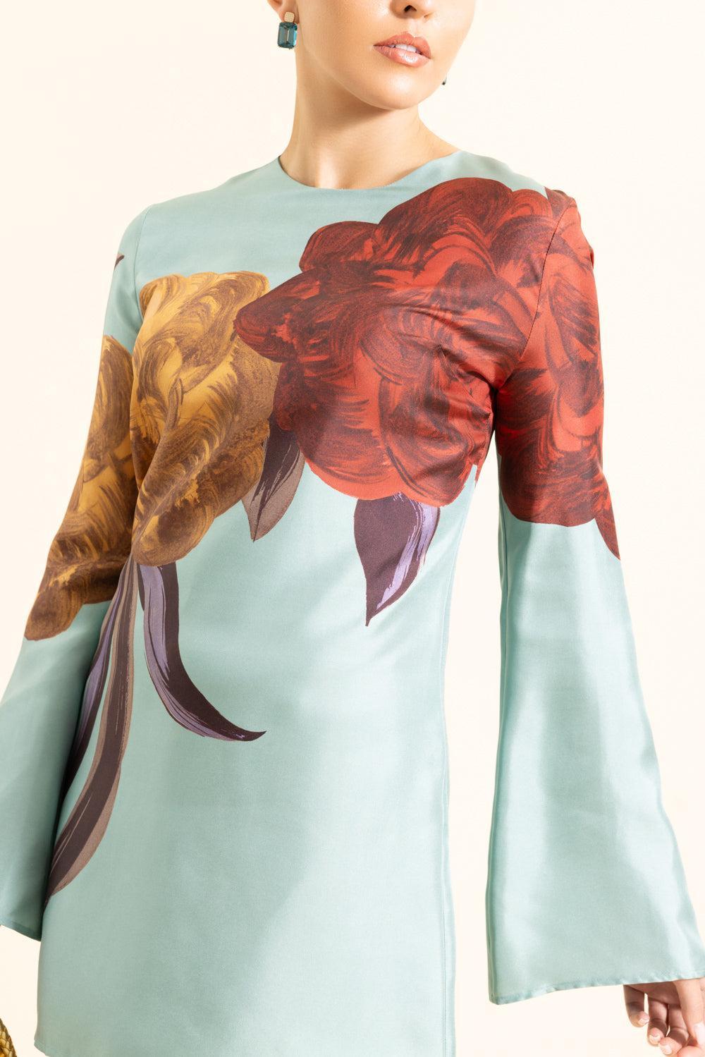 Mini Supremes Swing Dress-PEONY-XS-CLOTHINGDRESSCASUAL-LA DOUBLEJ