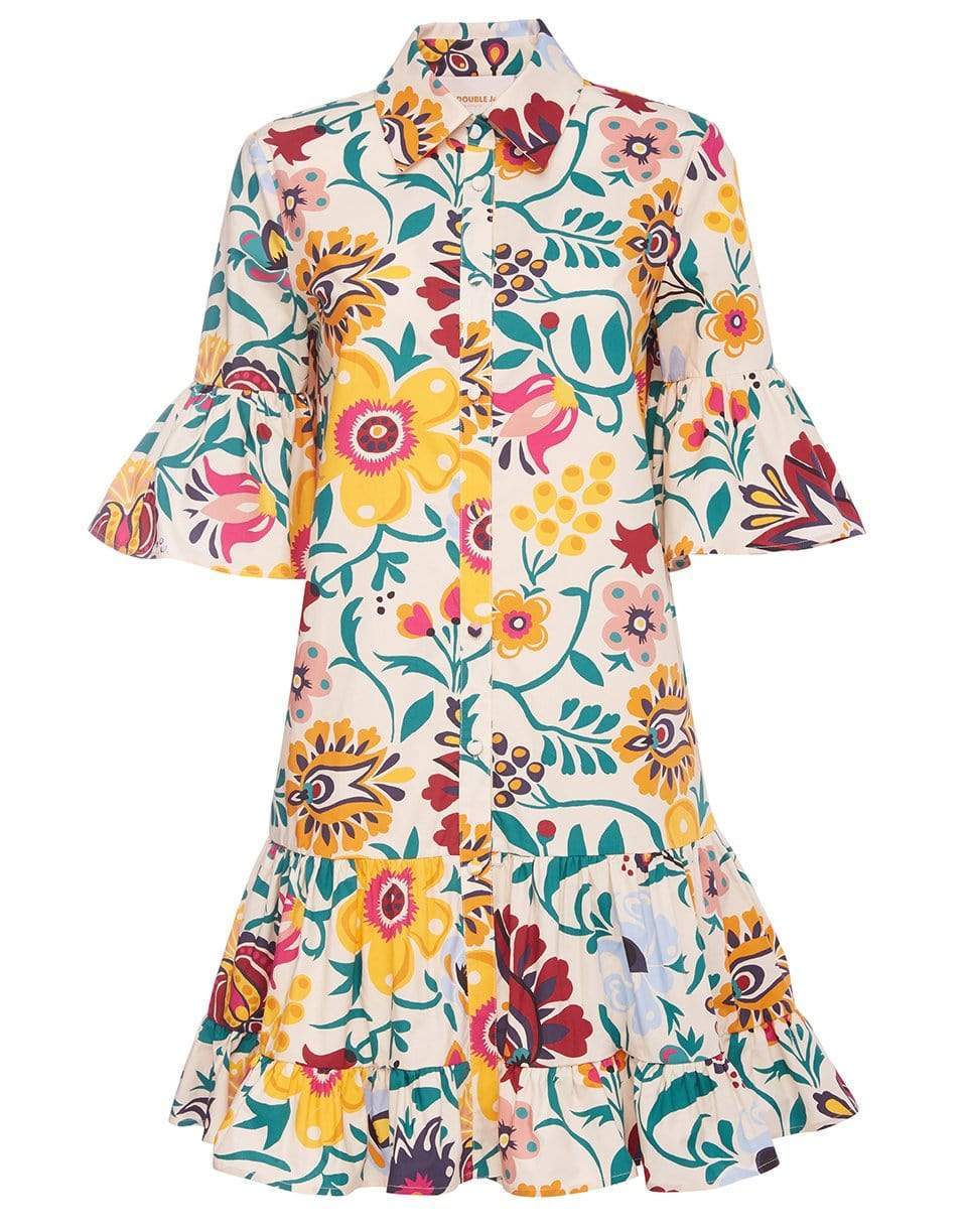 LA DOUBLEJ-Choux Dress - Selva Bianco-