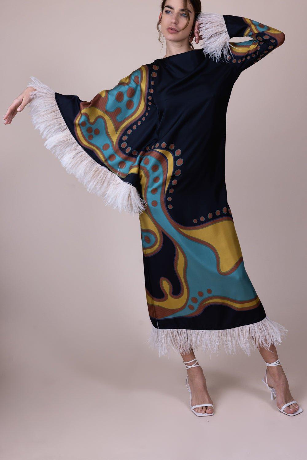 LA DOUBLEJ-Opera Column Dress-
