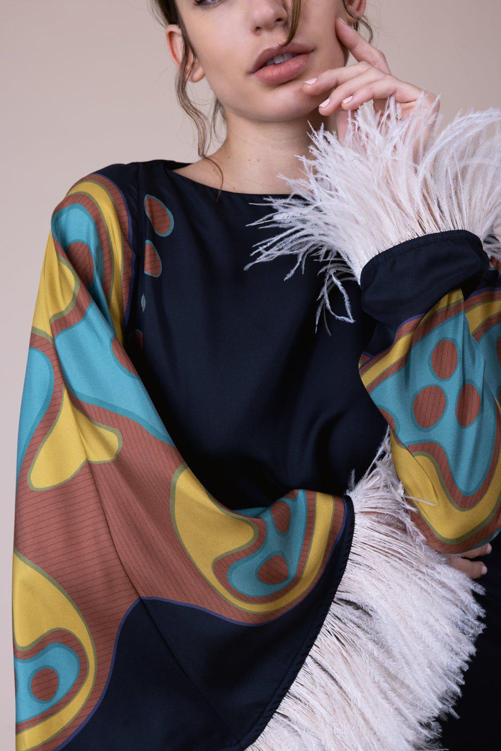 LA DOUBLEJ-Opera Column Dress-