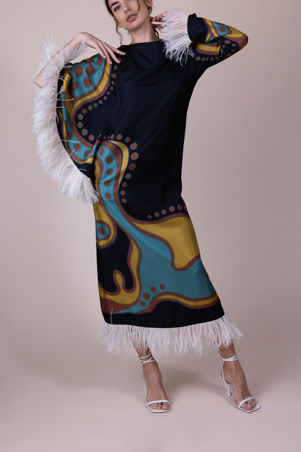 LA DOUBLEJ-Opera Column Dress-