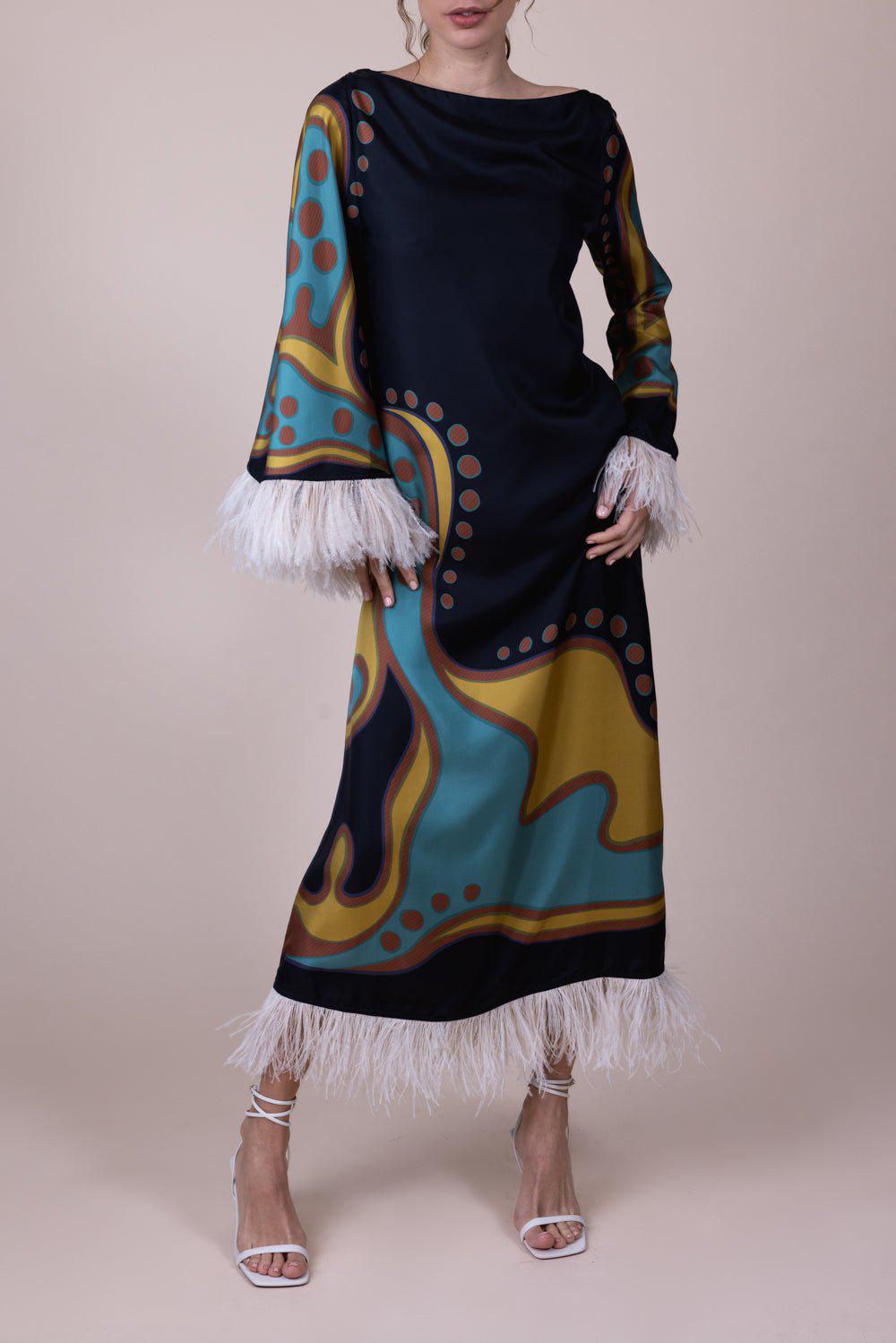 LA DOUBLEJ-Opera Column Dress-