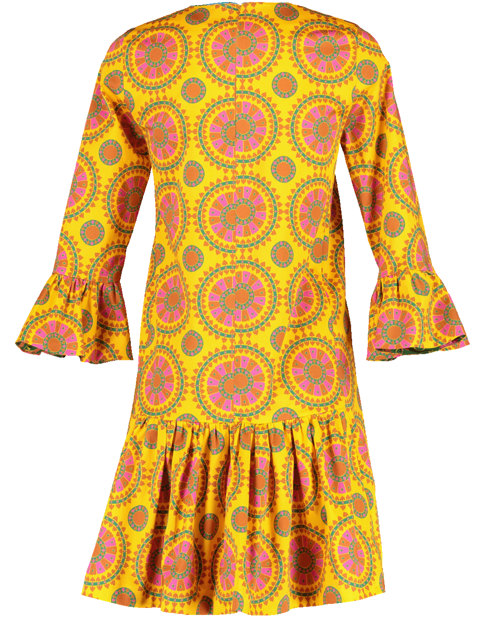 LA DOUBLEJ-24/7 Elbow Ruffle Sleeve Dress-