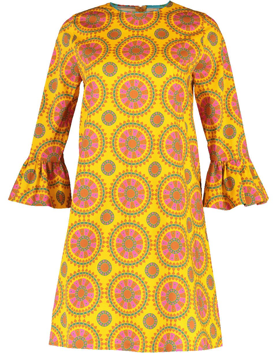 LA DOUBLEJ-24/7 Elbow Ruffle Sleeve Dress-