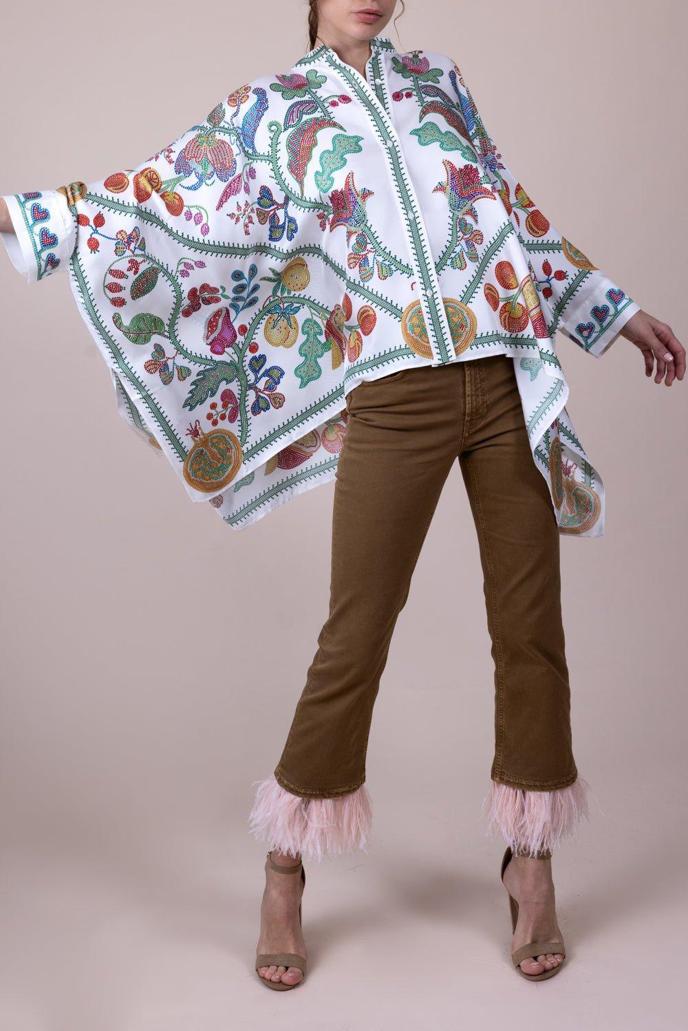 LA DOUBLEJ-Fancy Crop Jeans-