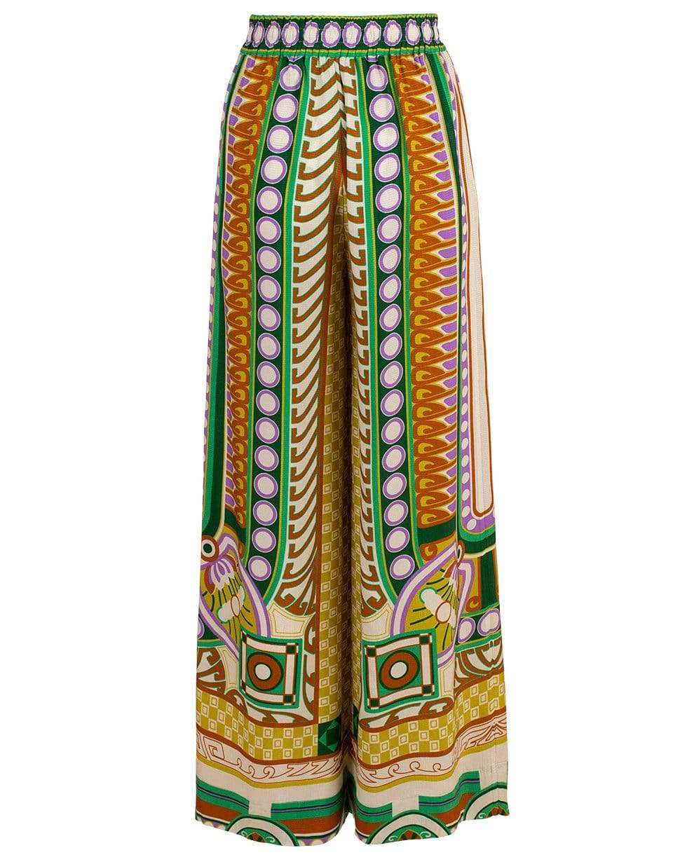 LA DOUBLEJ-Printed Palazzo Pant-
