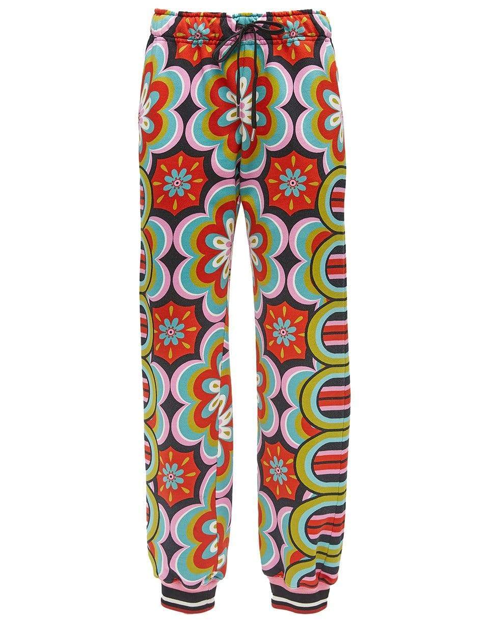 LA DOUBLEJ-Ciccio Rosso in Fleece Sweatpants-