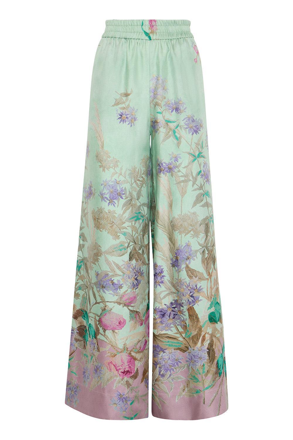 Palazzo Pants - Heath Placee-HEATHPLC-XS-CLOTHINGPANTWIDE LEG-LA DOUBLEJ