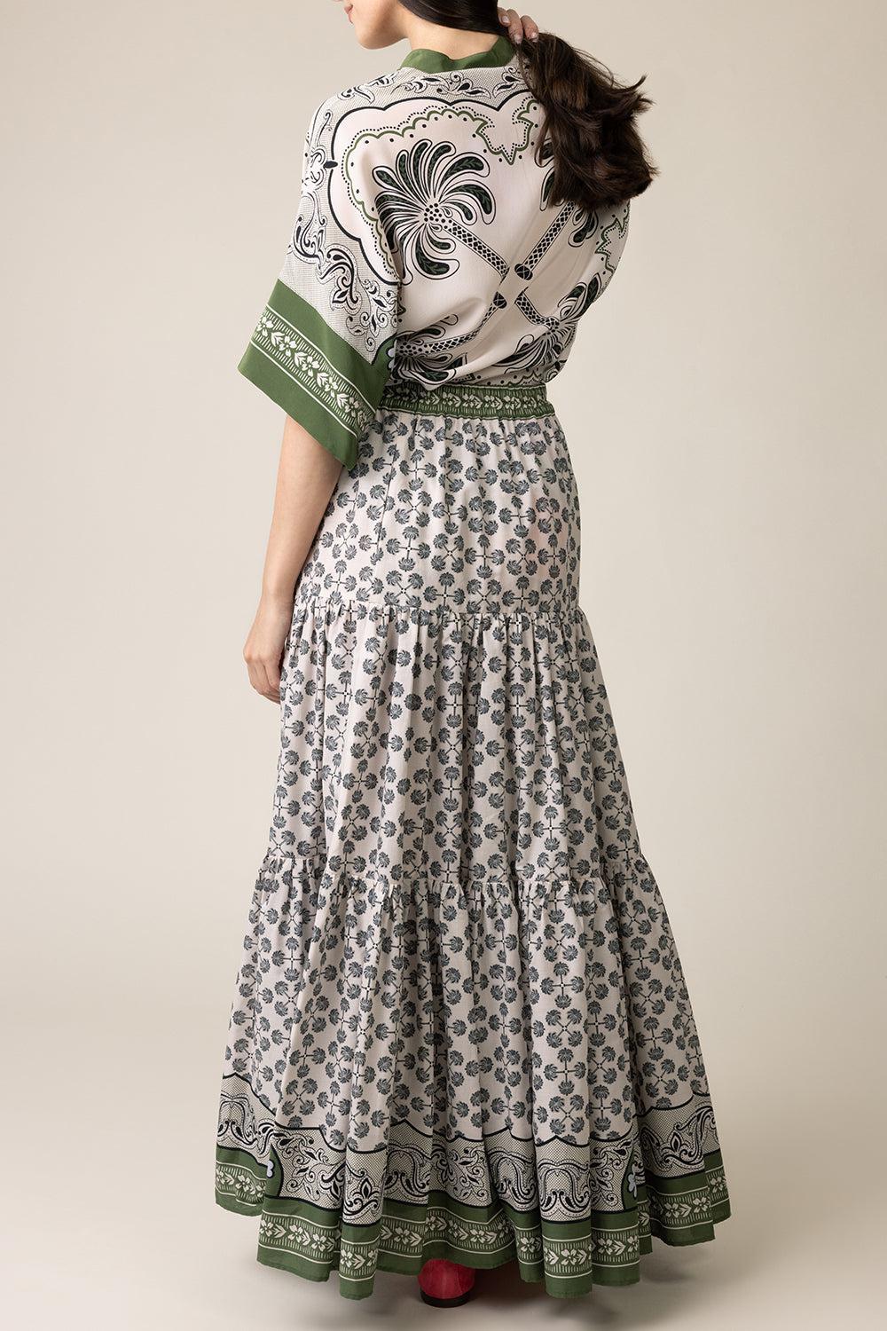 Big Skirt - Mirage Beige-MIRAGE-XS-CLOTHINGSKIRTMAXI-LA DOUBLEJ