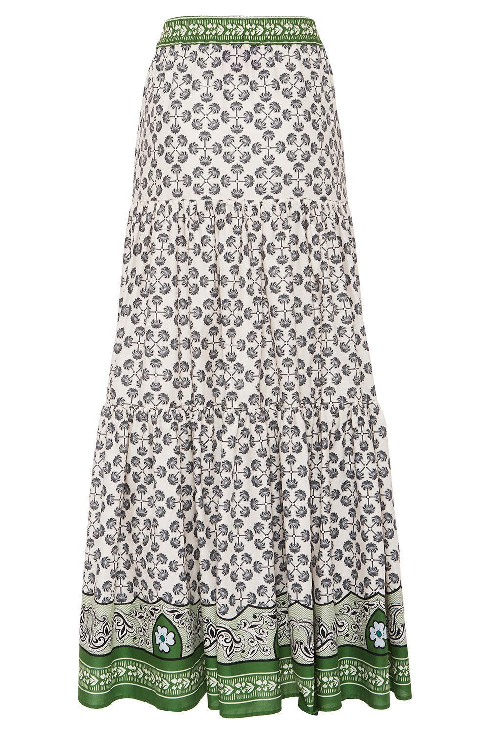 Big Skirt - Mirage Beige-MIRAGE-XS-CLOTHINGSKIRTMAXI-LA DOUBLEJ