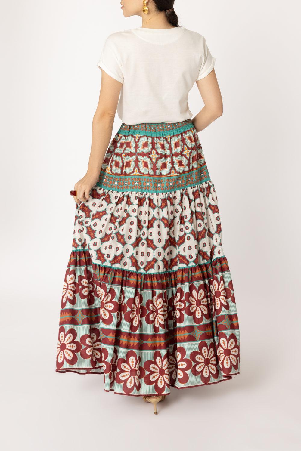 Big Skirt-PAGODAPL-XS-CLOTHINGSKIRTMIDI-LA DOUBLEJ