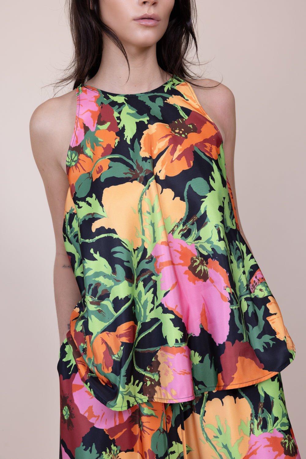 LA DOUBLEJ-Drawstring Skirt-