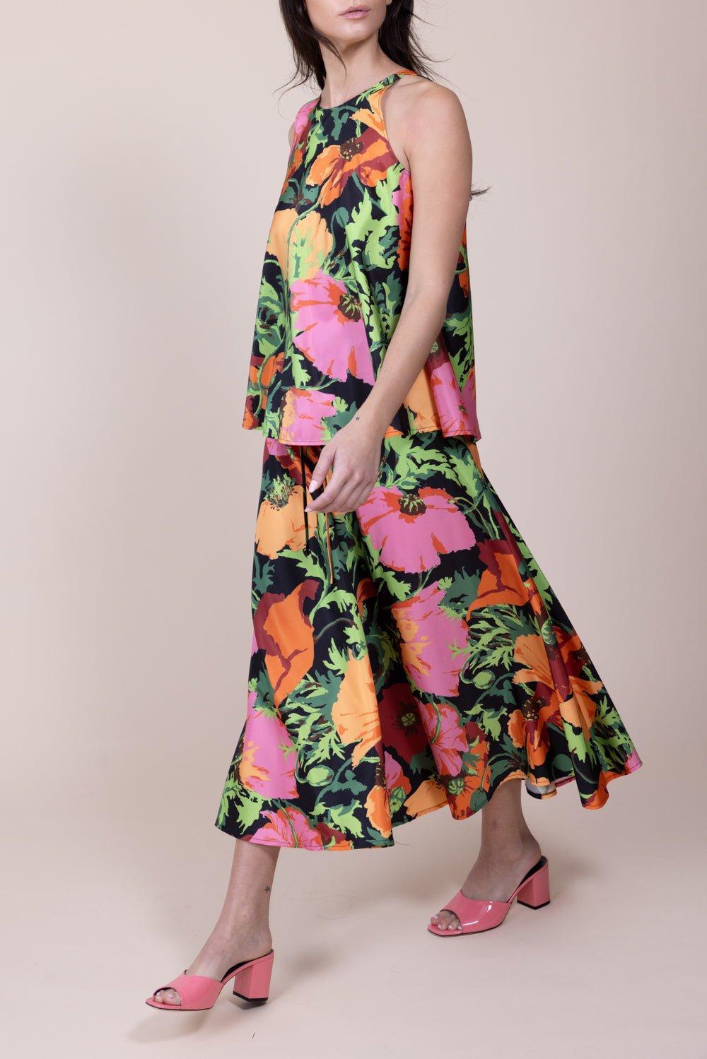 LA DOUBLEJ-Drawstring Skirt-