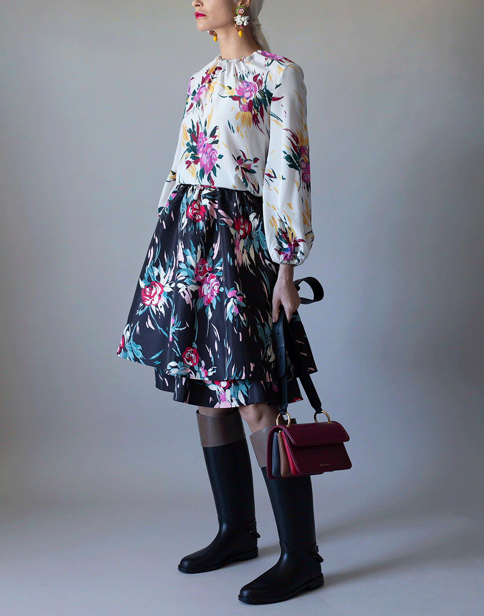 LA DOUBLEJ-Breezy Nero Tutu Skirt-